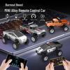 Bluetooth 2.4G 1:64-дюймовый радиоуправляемый автомобиль из сплава - 4WD, гонки по бездорожью, датчик гравитации, три режима.