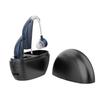 Rechargeable Behind-the-Ear Hearing Aid with Charging Case & Accessories for Seniors.