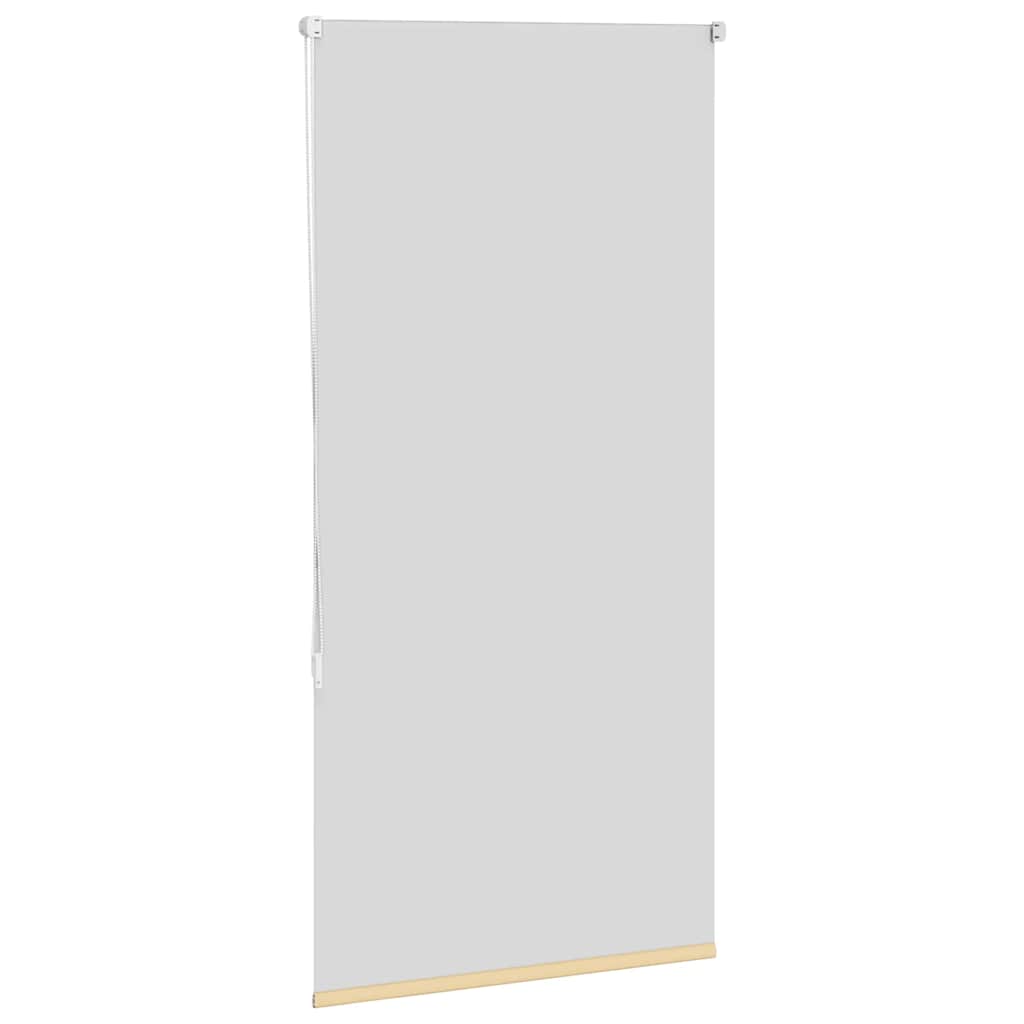 Blackout Roller Blind Beige 70 x 130 cm Fabric Width 65.7 cm Polyester