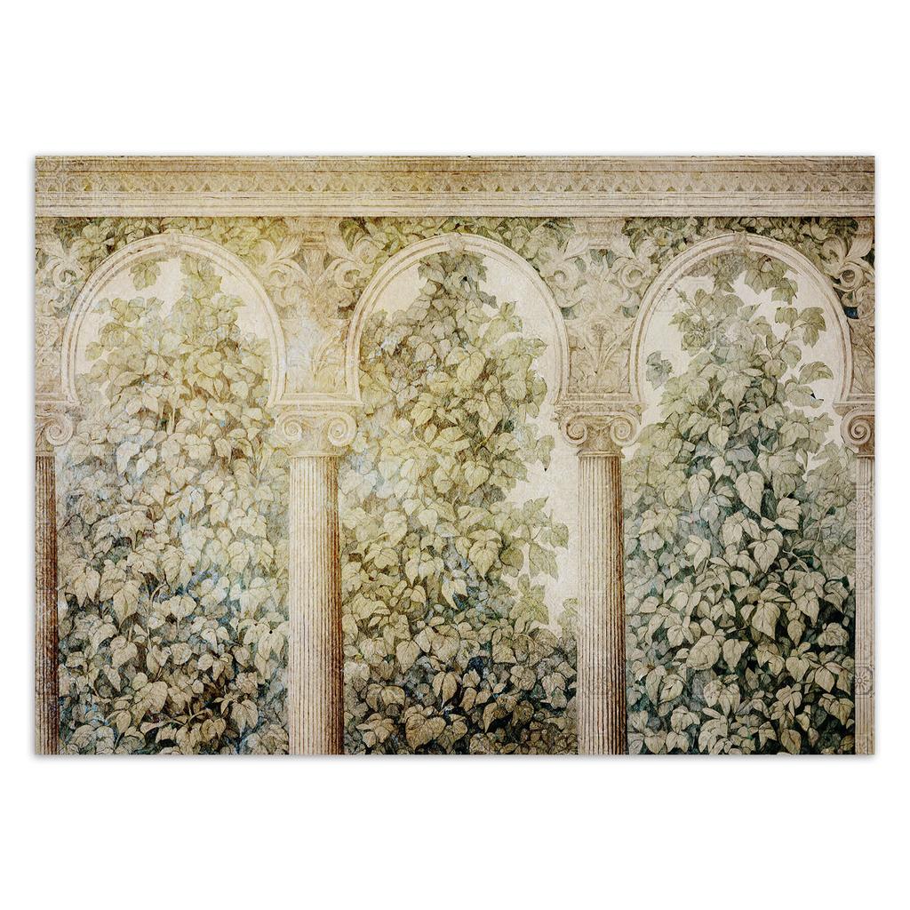 Wallpaper Columns ivy plants
