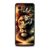 Cross Pattern Bicolor Lion Phone Case Cover for Xiaomi Mi 17 15 14 13 12 11 Ultra 15T 14T 13T 12T 11T Pro Lite 5G Soft TPU Shell