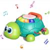 Baby Toys 12-18 Months,Light Up Baby Toys Musical Turtle with Letters Numbers Phone Infant Baby Toys for Educational Learning Toys Gifts