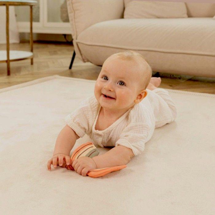 Tapis enfant - hakuna matte - cloud - beige - 150x200 cm - mousse à mémoire de forme