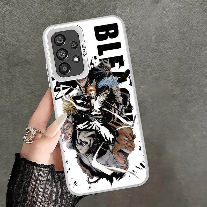 Аниме Bleach Дизайн Ударопрочный Чехол для Телефона для Samsung A17 A16 A15 A14 A37 A57 A36 A56 A26 A35 A55 A25 A34 A54 A24 A13 A23 A33 A5