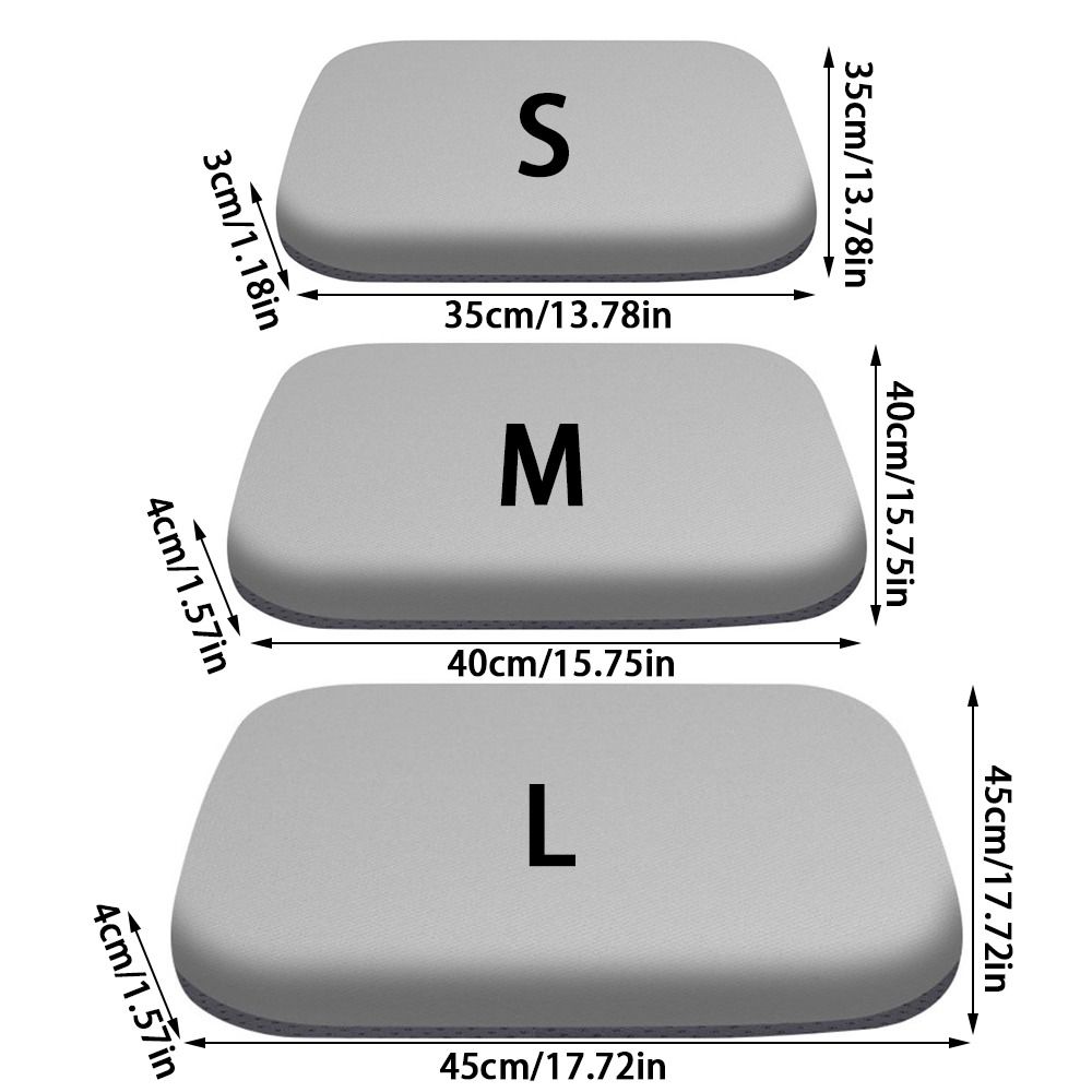 Memory Foam Seat Cushion Ultra Soft Waist Cushion for Long Sitting Lumbar Support Pain Relief