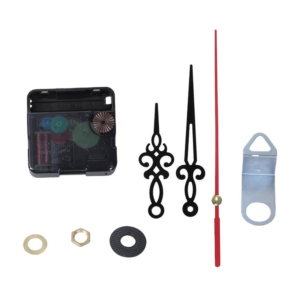 Бесшумные часовые механизмы, работающие от батарейки, часовой механизм со старинными стрелками для ремонта настенных часов