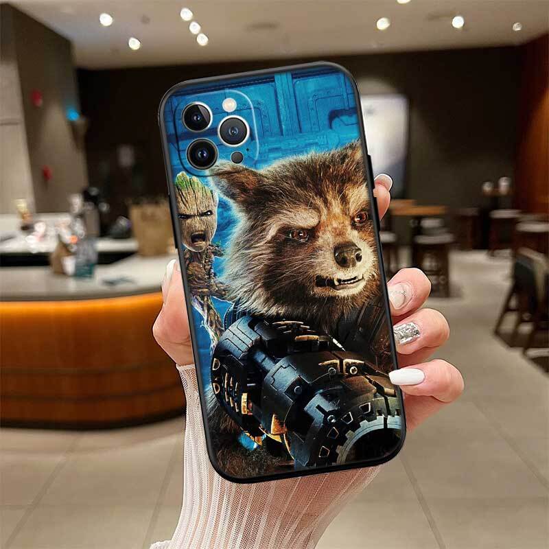 Rocket Raccoon Case for Samsung Note 20 10 S25 Plus Ultra Lite FE M20 M21 M30 M31 M51 A11 A26 A51 A52 A53 A56 A70 A71 A72 A73