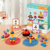Sea Fox Matching Toy for Kids 2-6: Multiplayer Stacking Game with Large Pieces for Parent-Child Interaction