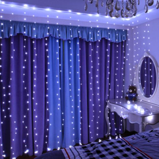 Сказочный светильник низкого давления с питанием от USB, легкий романтический светодиодный звездный мигающий сказочный светильник для сада