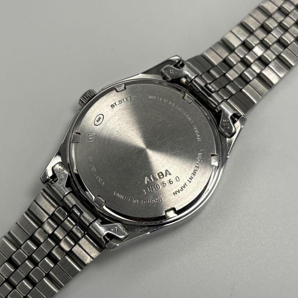 [USED] Seiko Alba Quartz Watch with Genuine Bracelet, Battery Replaced