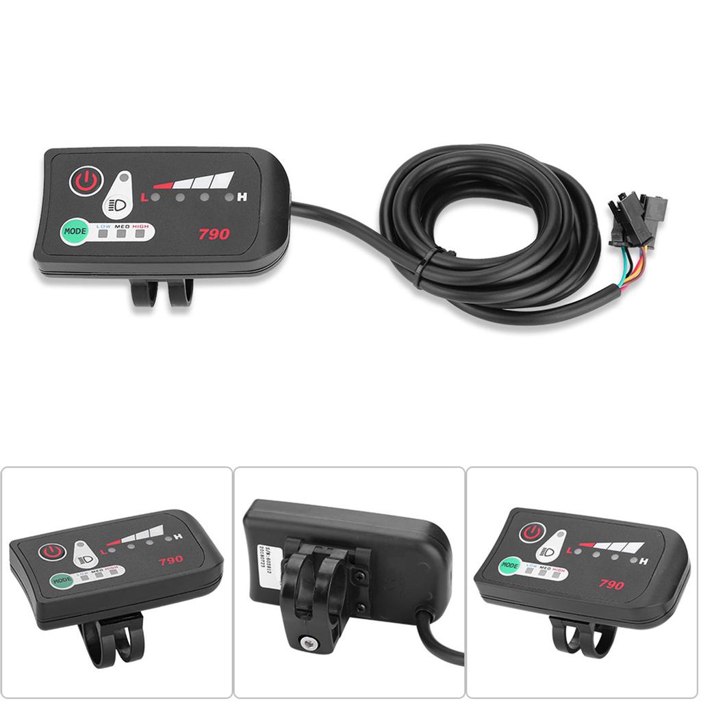 24/36/48 В, 3-скоростная водонепроницаемая светодиодная панель управления/дисплей-790 для электронных скутеров