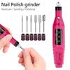 LINMANDA Портативная электрическая ручка для маникюра и дизайна ногтей Электрическая пилка для ногтей Маникюрный набор Салонное домашнее использование