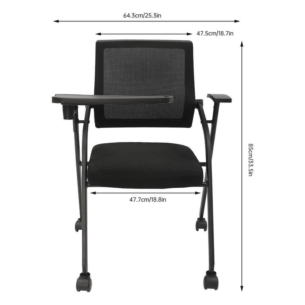 4pcs Conference Room Chairs, Ergonomic Mesh Back Office Guest Chairs, Waiting Room Seating, Meeting Chairs for Office, Reception