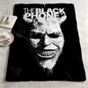 movie T-The Black Phone-E Throw Warm Soft Flannel Blanket, Multi-use for Sofa Bed Camping Travel Nap