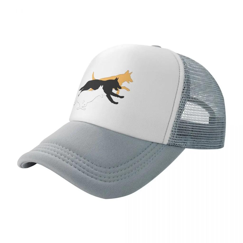 GerUnisex Shepherd Dogs Running Silhouettes Baseball Cap birthday sailor cap for Unisex funny hat Unique hats Golf Unisex Womens