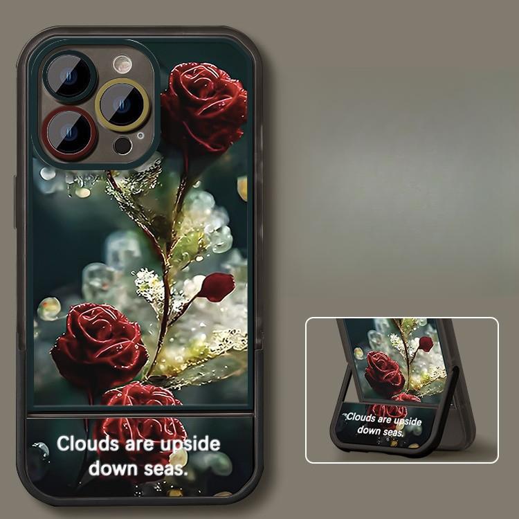 Маленький свежий цветок бабочка подходит для 16 iPhone чехол iPhone 15 Promax кронштейн 14 силикон 13 High-end Sense