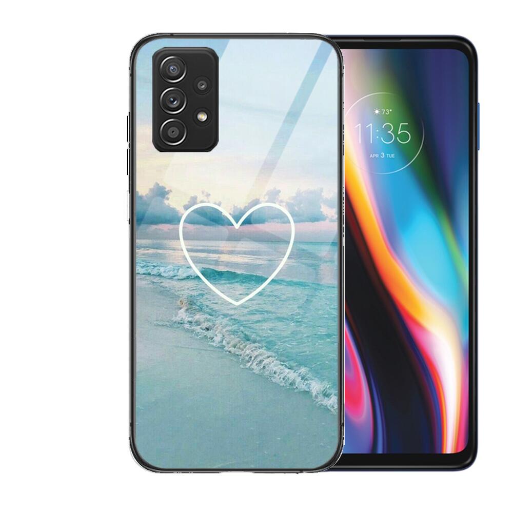 Чехол из закаленного стекла с сердечком для телефона Samsung Galaxy A51 A71 A60 A70S A70 A80 A21S A41 A20E A50 A30S 5g A32 A40S A20S plus
