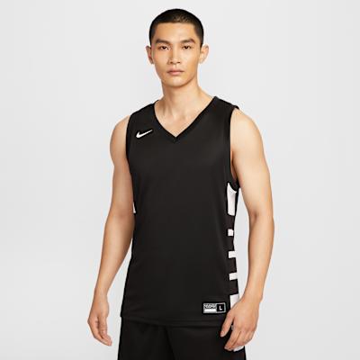 Nike Dri Fit Basketball Jersey Men's Team Black