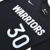 Men's Nike Alphabet Numeric Printing Round Neck Pullover Short Sleeve Golden State Warriors Curry 30 Black T-Shirt DM0407-010