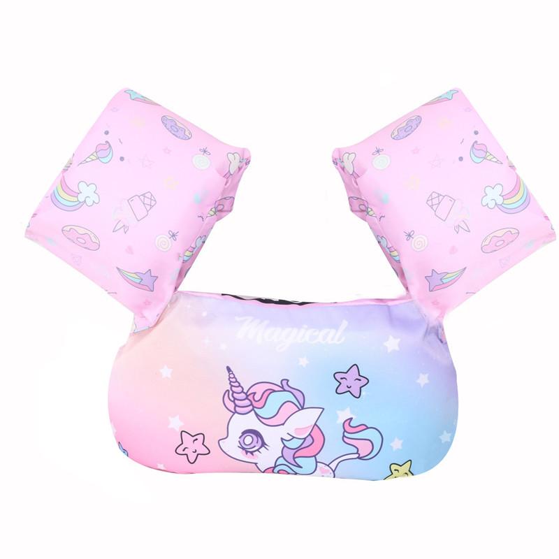 Детский поплавок на рукаве Плавающее кольцо Безопасный спасательный жилет Жилет плавучести Детское оборудование для плавания Нарукавные повязки для плавания Пена для бассейна Игрушки Спасательный жилет