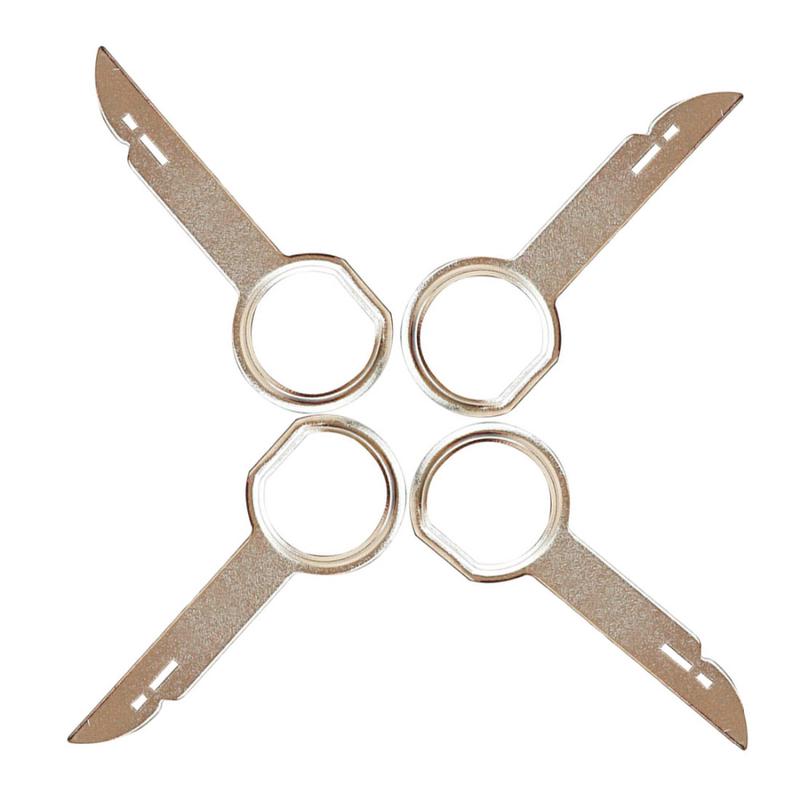Hand Tool Set 4pcs Car Stereo Radio Removal Remove Tool 4 Keys For Car Accessories