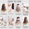 Octopus Lazy Hair Curler DIY Curls Silk Ribbon Fashion Curling Stick  Lazy Hair Styling Tools