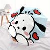 1pc Sanrio Heart Pochacco Automatic Opening and Closing Umbrella - Lightweight 3-Fold Design, Suitable for Fans, Travel, Daily Use - Official Product,