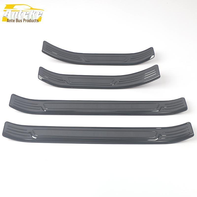 Fits 22 Fenglanda Models: Stainless Steel Door Sill Decorative Frame & Welcome Pedal Sticker