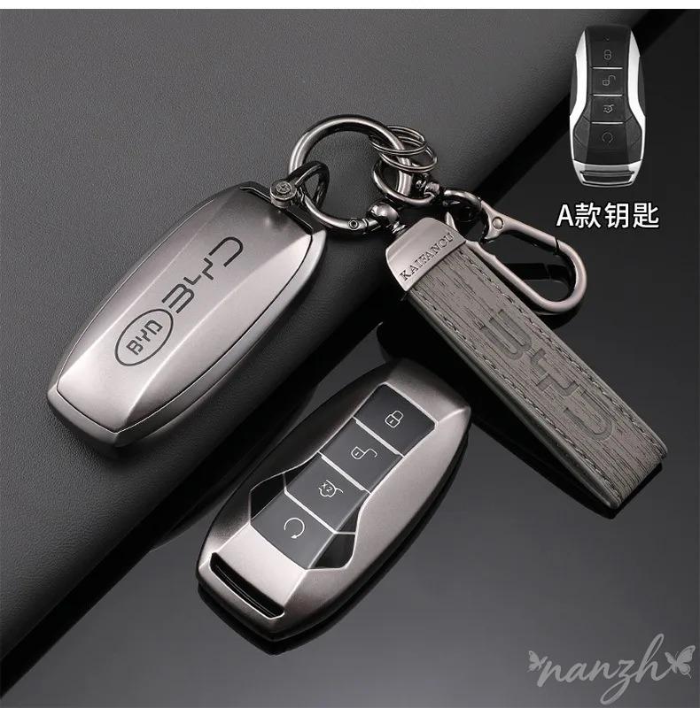 For BYD TPU Car Key Seagull/Dolphin/Qin/Han/Tang/Song/SEAL U DM-i/ATTO03 Car Remote Key Case Cover Shell Protector Accessory