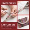 Ethnic Style Rhinestone Chain Self Adhesive Hot Fix Tape Rhinestone Trim  Apparel Decoration