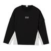 Asics Sps Sportsstyle Коллекция Осень-Зима 2025 Футболка с круглым вырезом, удобная, однотонная, с длинным рукавом, унисекс топы 2203A336-001