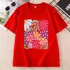 Trendy Boho Floral TShirt Soft Flower Graphic Tshirt Cute Spring Garden Botanical Top Summer Short Sleeve Unisexs Clothing