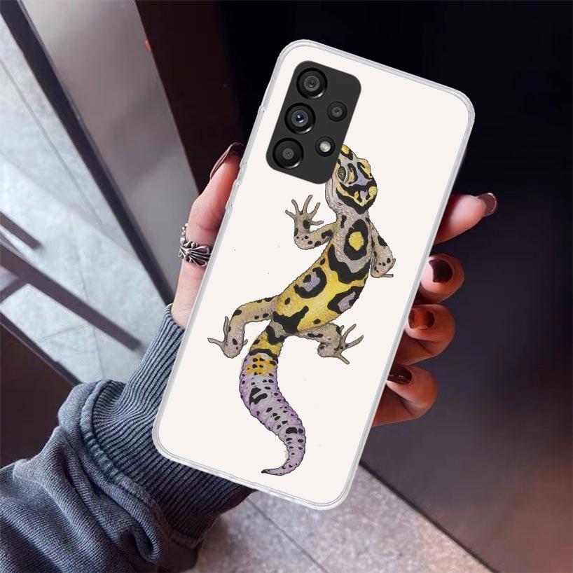 Lizards Geckos Phone Case For Samsung Galaxy A17 A57 A37 A16 A26 A36 A56 A15 A25 A35 A55 A14 A13 A54 A53 A34 A24 A33 A23 Galaxy