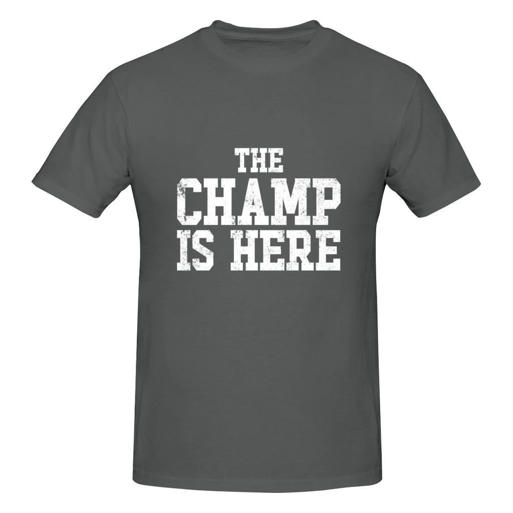 The Champ Is Here Fantasy Football Gear Breathable Tshirt Niche Salt Style Not Easy To Loosen Tee