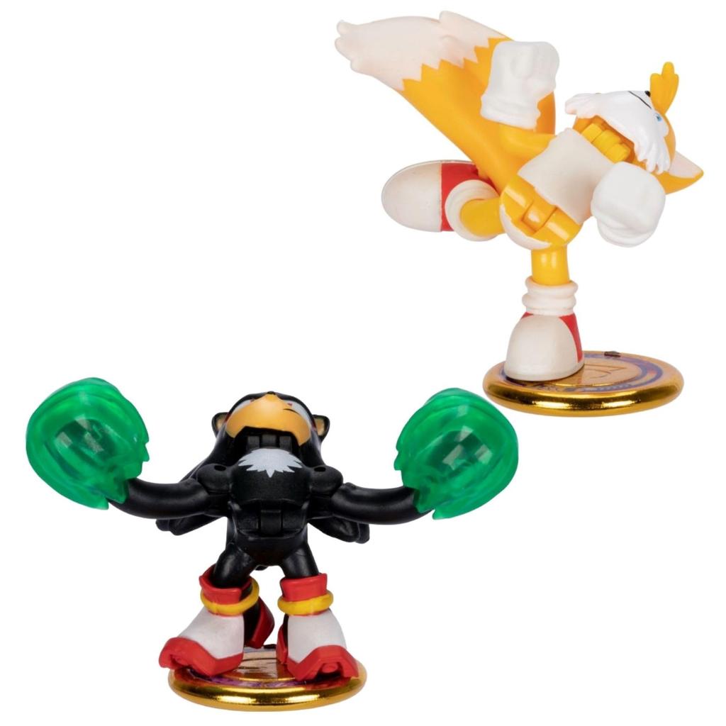 AKEDO [Официальный японский продукт] Hassy Top-in Набор для сражений (Хвосты против. Тень) Легендарный Акедо Майлз "Тейлз" Прауэр Шедоу Ёж