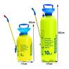 5/10 л Садовый опрыскиватель под давлением Опрыскиватель сжатым воздухом Ручная бутылка-опрыскиватель для полива Ручной полив растений Плечевой ремень