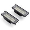 2 шт. светодиодные фонари номерного знака для VW Amarok Eos Golf6/Golf7 Gol Golf 5 New Beetle Cabrio Polo/Derby Passat