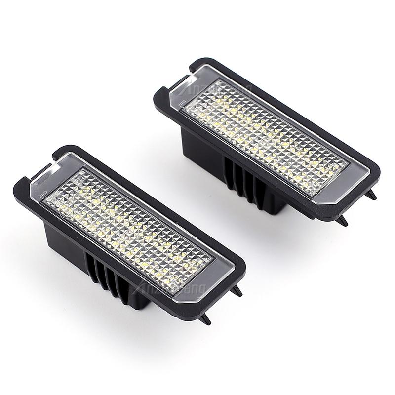 2 шт. светодиодные фонари номерного знака для VW Amarok Eos Golf6/Golf7 Gol Golf 5 New Beetle Cabrio Polo/Derby Passat