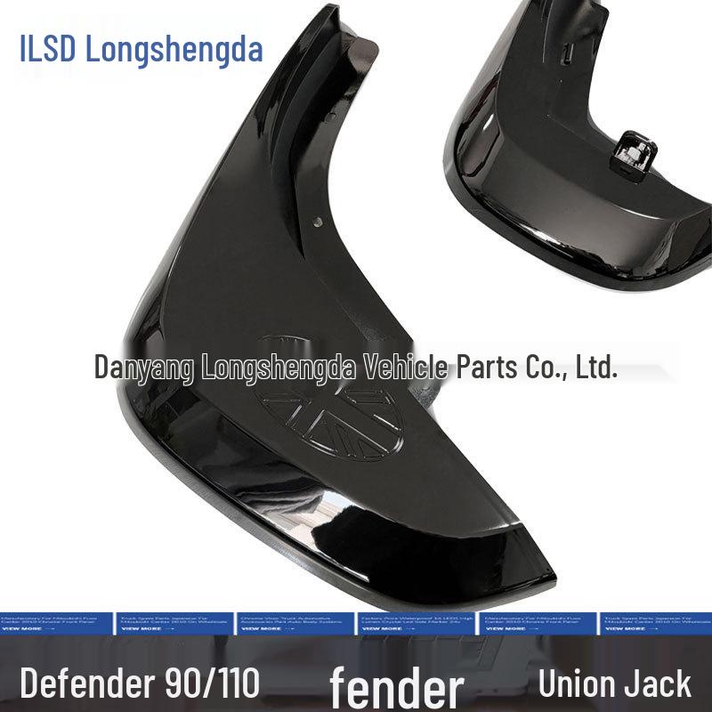 Union Jack Mud Flaps for Defender 90/110 Front & Rear Wheels - Off-road Accessories