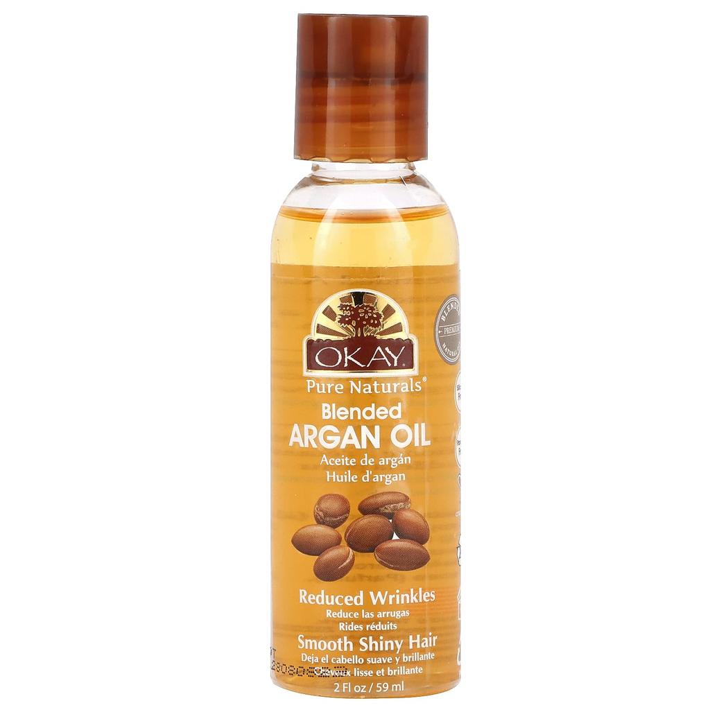 Okay Pure Naturals Argan Oil Blend, 2 Fl Oz (59 Ml)
