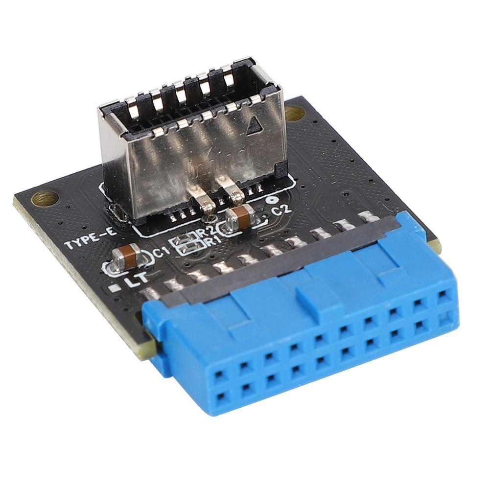 Motherboard Expansion Card USB3.0 Front 19PIN to 3.1 TYPE C Front Type E Adapter 20 to 19PIN