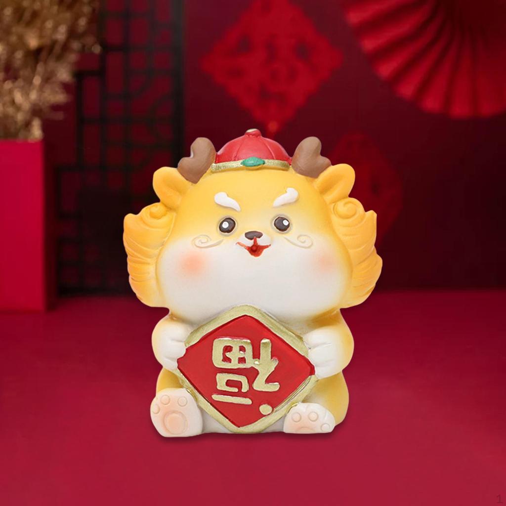 Auspicious Dragon Sculpture: Exquisite Lunar Year Decor for Your Living Space