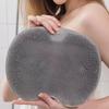 Exfoliating Shower Massage Mat Non-Slip Bath Scrub Pad Foot Wash Pad Bathroom Wall Mounted Mat Rub Back Sucker Brushes Pad