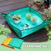 50/66/75/100cm Gardening Mat PE Transplanting Plant Waterproof Square Plant Potting Mat Thicken Foldable Garden Accessories