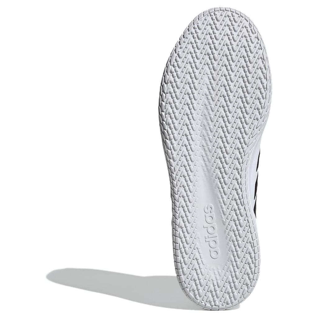 Adidas Gametaker Synthetic Leather Minimalist Versatile Shock Absorption Balance Lightweight Mid-Top Retro Basketball Shoes Men Sneaker White EG4235