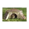Домик для грызунов с рампой - 37x37x16см - KERBL