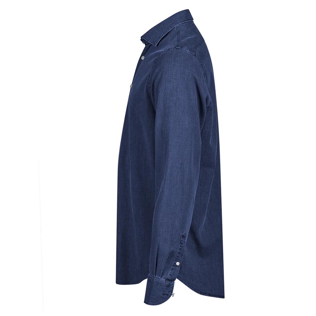 Tee Jays Mens Denim Long-Sleeved Shirt