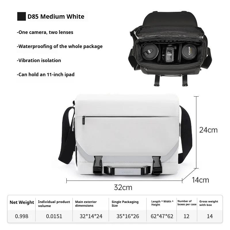 Трендовая крутая наплечная сумка-кроссбоди для камеры, высококачественная сумка для микрозеркальной камеры, водонепроницаемая профессиональная сумка для фотографии