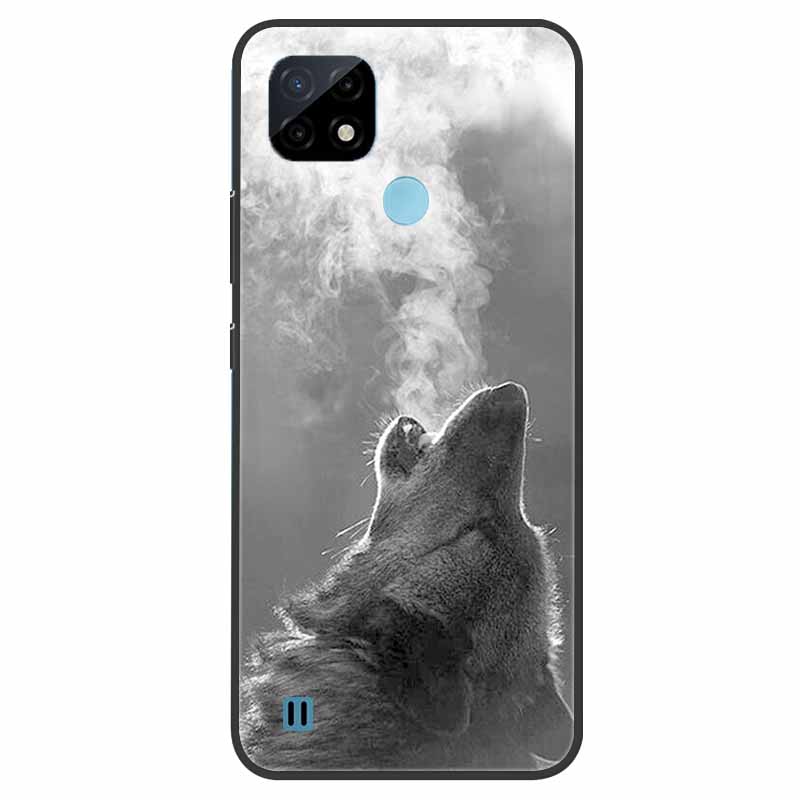 Для Realme C21 чехол противоударный мягкий силиконовый чехол из ТПУ для Realme C31 C21Y C25S C25 чехлы для телефонов Realme C21 C31 милый мультфильм