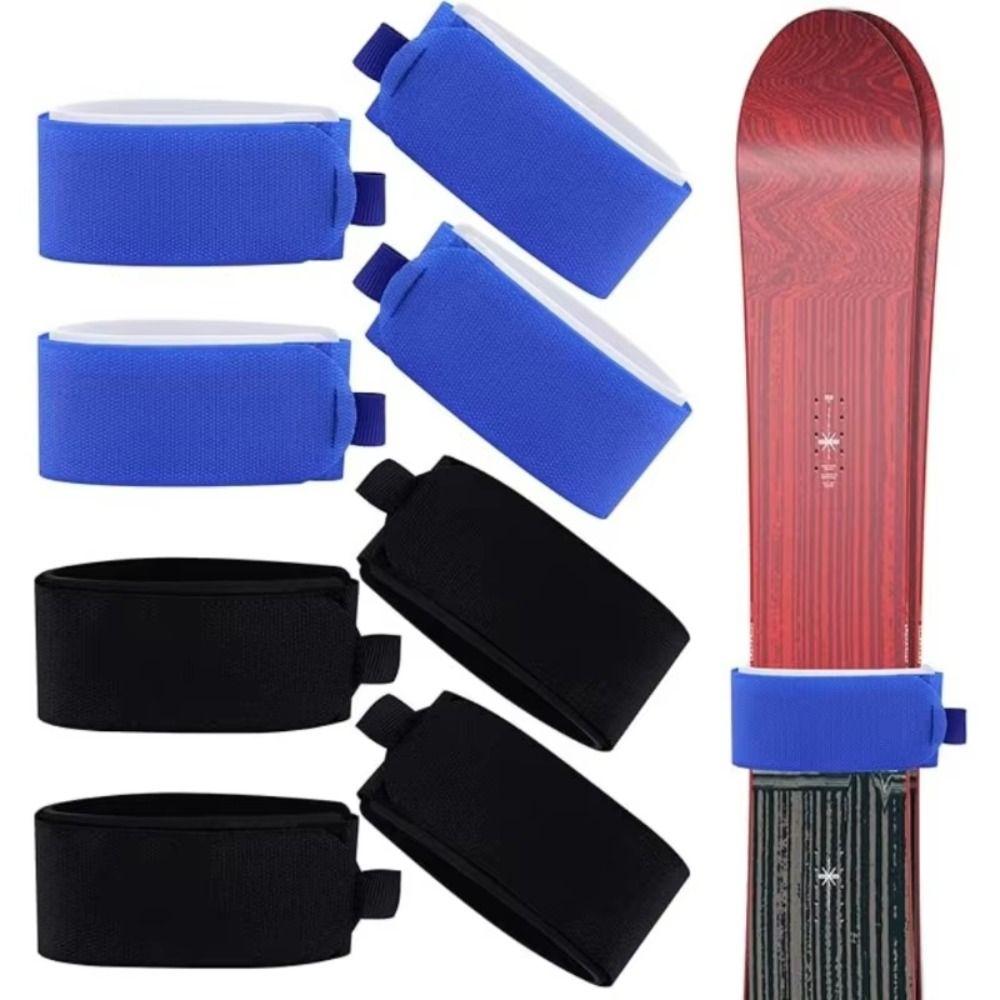 Band Wrap Ski Fastener Straps Protective Pads Snowboard Binding Straps Ski Enthusiasts